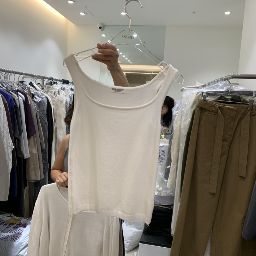 THE REST韓國直郵女士新品休閑推薦時尚人氣熱賣吊帶背心THE REST/UNNOEUD吊帶/背心圖色4