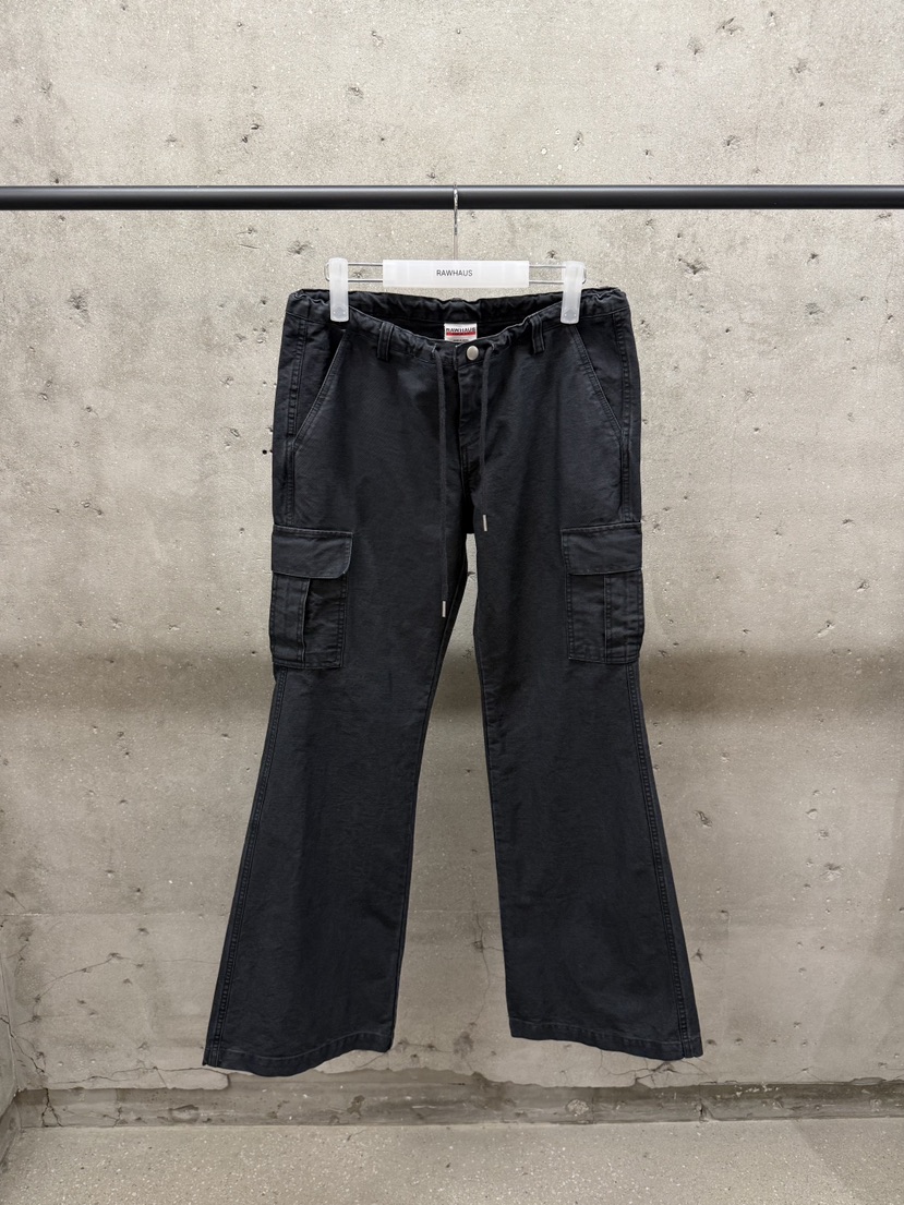 EST/RAWHAUS東大門實拍女裝新品熱賣休閑休閑褲喇叭褲工裝EST/RAWHAUS休閑褲圖色2
