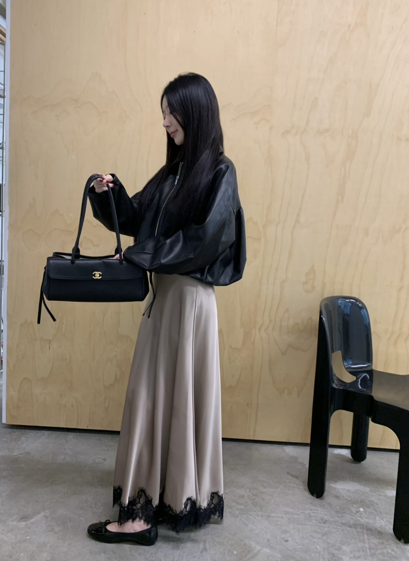 MARKE-P韓國代購女裝新款人氣推薦休閑時尚熱賣皮衣皮革MARKE-P皮衣