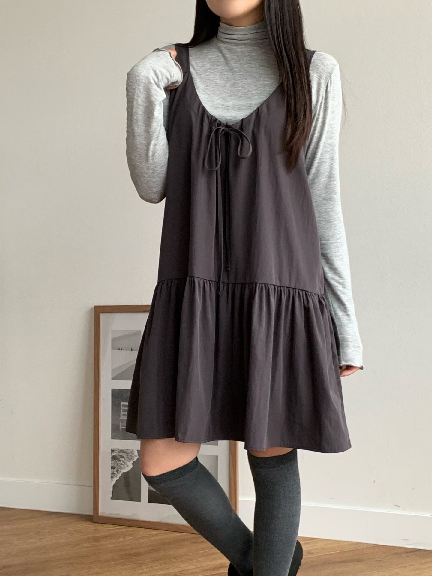 BRAND MARKET-브랜드마켓-T韓國代購女士新品熱賣連衣裙不含內搭BRAND MARKET-2件起連衣裙