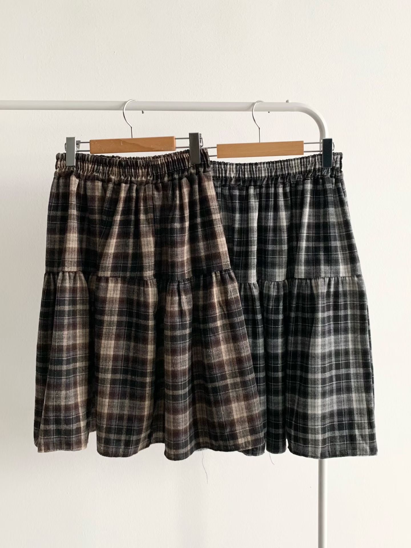 BRAND MARKET-브랜드마켓-T東大門直郵女士新品真品半身裙中短裙開衩BRAND MARKET-2件起半身裙/中短裙圖色2左二色