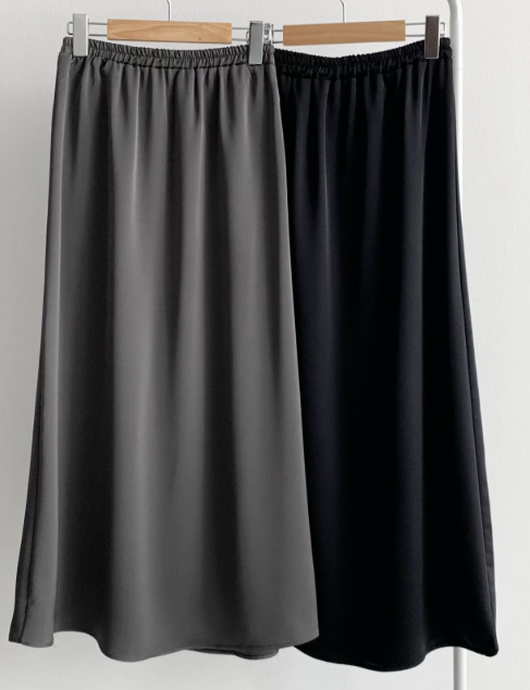 BRAND MARKET-브랜드마켓-T東大門代購女士新款真品長裙絲質BRAND MARKET-2件起長裙圖色2左二色