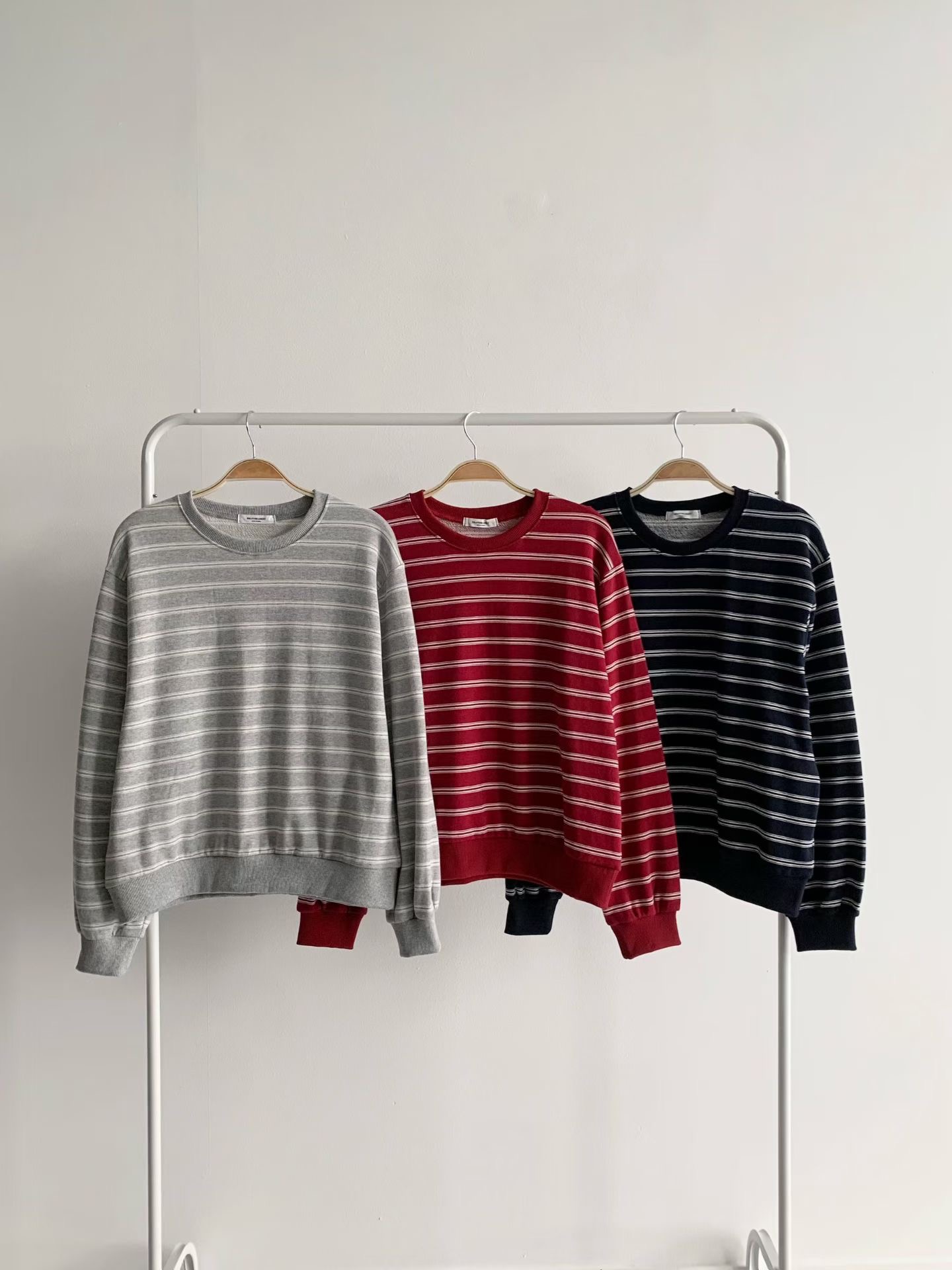 BRAND MARKET-브랜드마켓-T東大門實拍女士新品時尚長袖T恤BRAND MARKET-2件起長袖T恤圖色2左二色