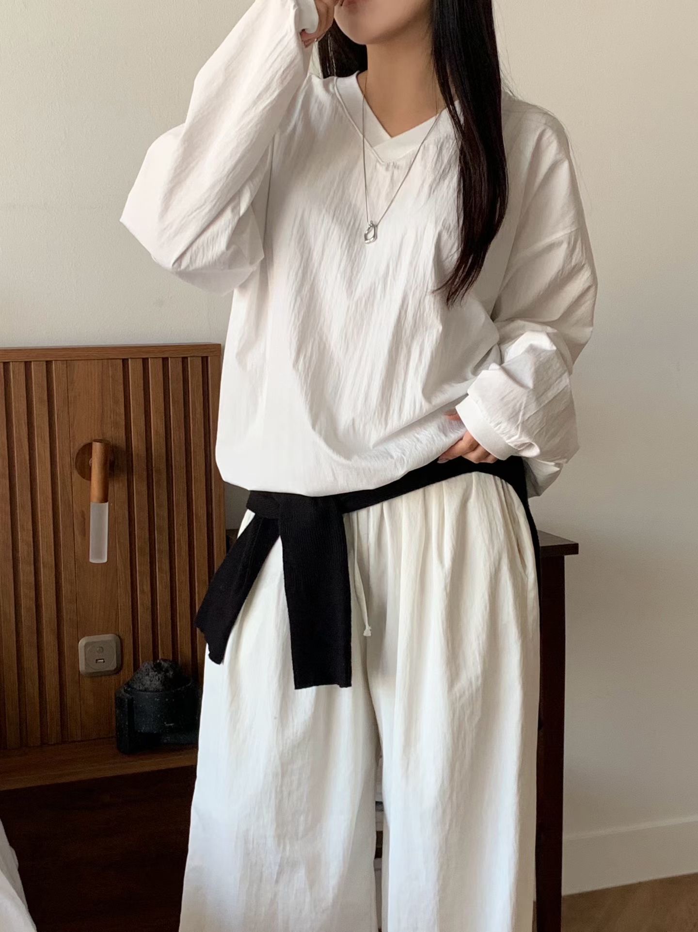 BRAND MARKET-브랜드마켓-T韓國直郵女裝新款職業襯衫蕾絲衫運動BRAND MARKET-2件起襯衫/蕾絲衫圖色1