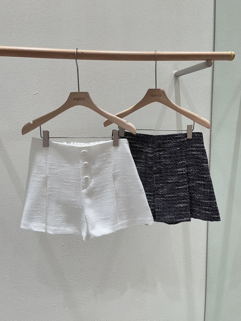 MARKE-P東大門實拍女裝新品人氣熱賣休閑裙褲粗花呢彈力MARKE-P裙褲