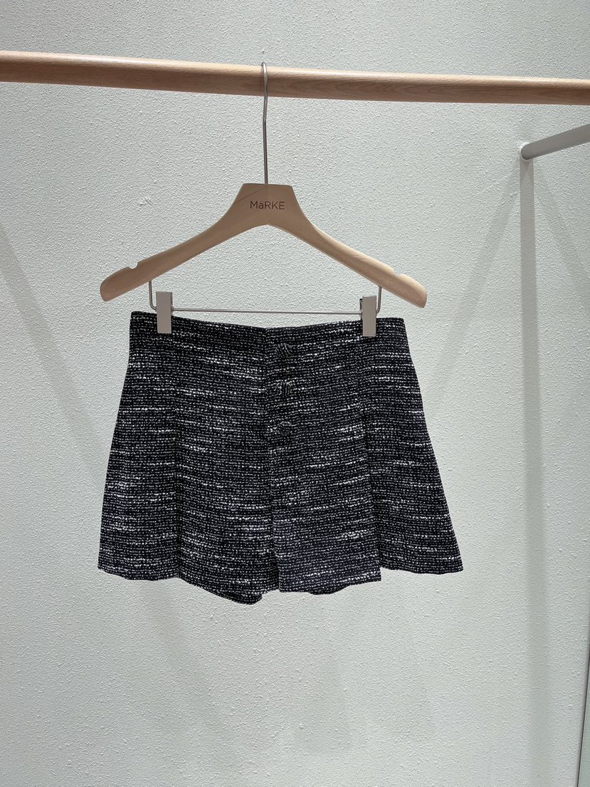 MARKE-P東大門實拍女裝新品人氣熱賣休閑裙褲粗花呢彈力MARKE-P裙褲圖色2