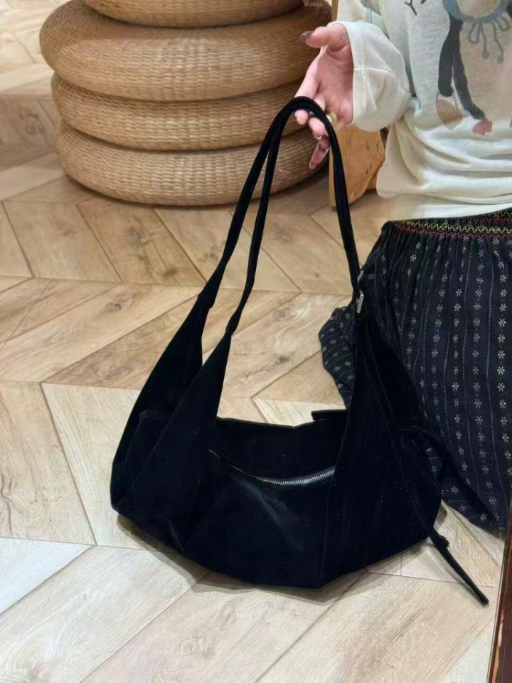 TROUVAILLE韓國代購女裝新品熱賣時尚真品單肩斜跨包天鵝絨TROUVAILLE單肩/斜跨包圖色2