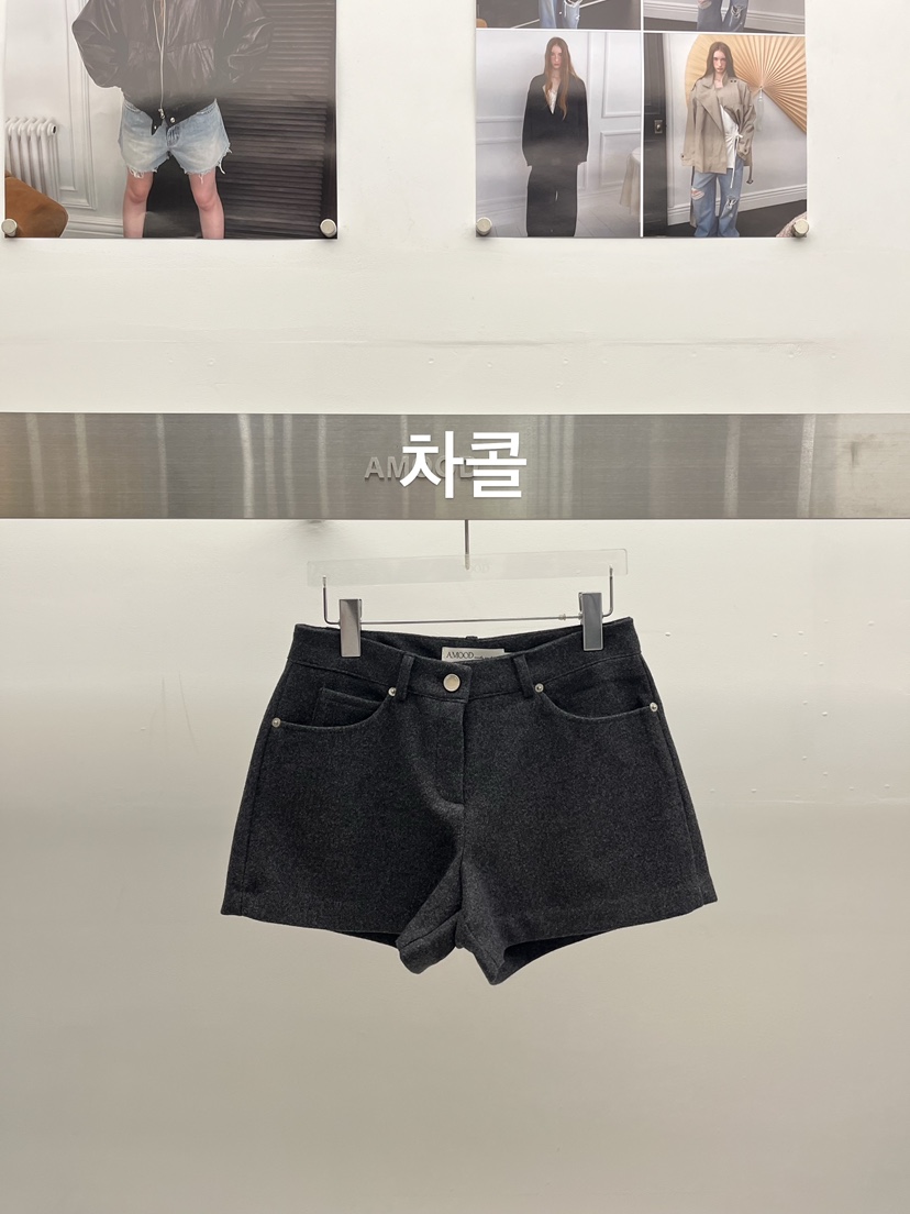 AMOOD東大門代購女裝新款推薦職業人氣時尚真品熱賣休閑短褲AMOOD短褲圖色2
