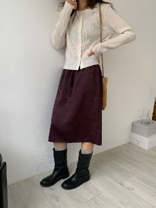 KOMOREBI韓國代購女裝新款人氣熱賣職業時尚半身裙中短裙KOMOREBI半身裙/中短裙