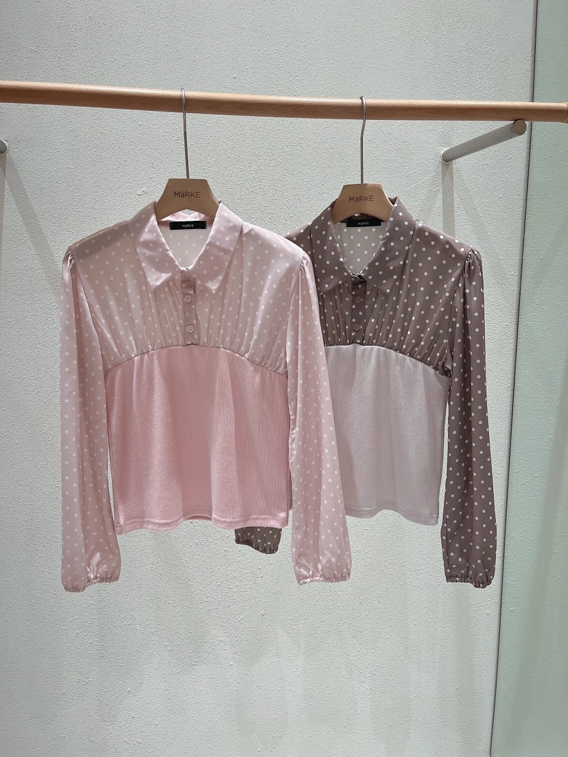 MARKE-P東大門實拍女士新品休閑時尚推薦熱賣襯衫蕾絲衫MARKE-P襯衫/蕾絲衫