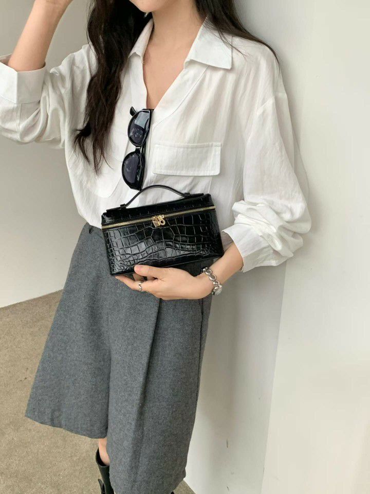 TROUVAILLE東大門代購女士新款職業休閑人氣推薦熱賣手提包TROUVAILLE手提包