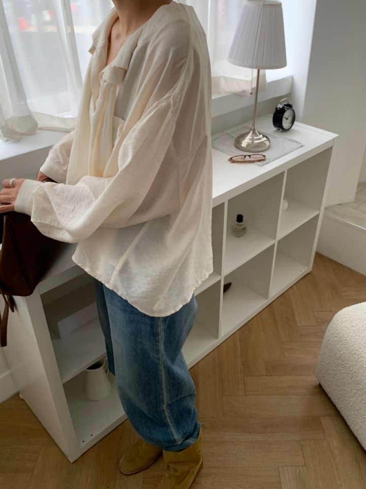 KOMOREBI東大門代購女裝新品休閑熱賣真品職業襯衫蕾絲衫KOMOREBI襯衫/蕾絲衫