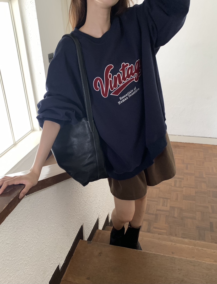 NOTICE韓國代購女裝新款熱賣時尚真品休閑推薦職業衛衣刺繡NOTICE衛衣