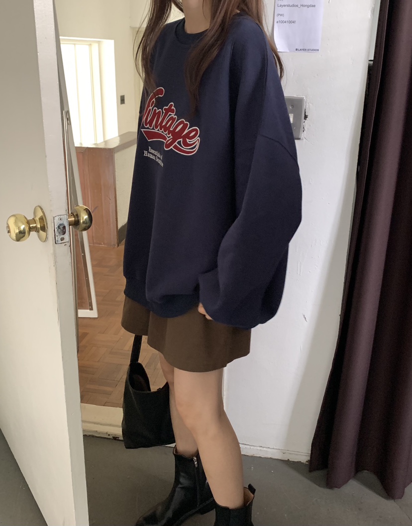NOTICE韓國代購女裝新款熱賣時尚真品休閑推薦職業衛衣刺繡NOTICE衛衣