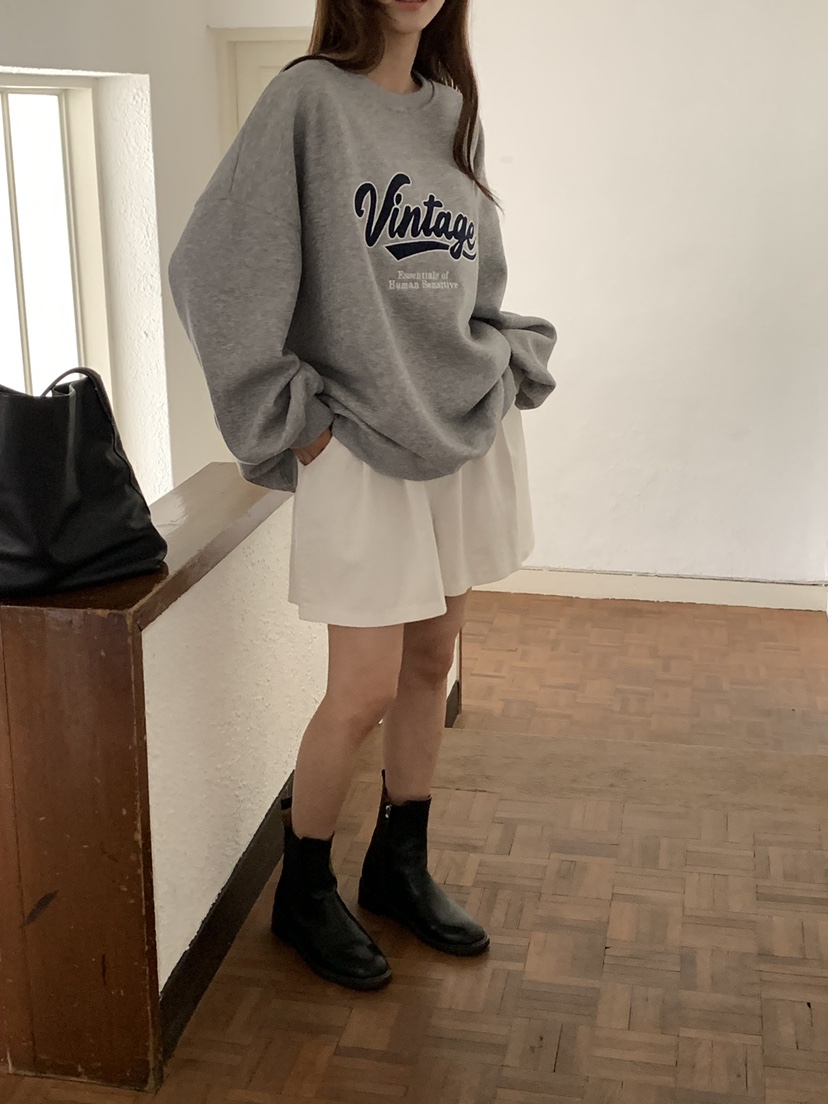 NOTICE韓國代購女裝新款熱賣時尚真品休閑推薦職業衛衣刺繡NOTICE衛衣
