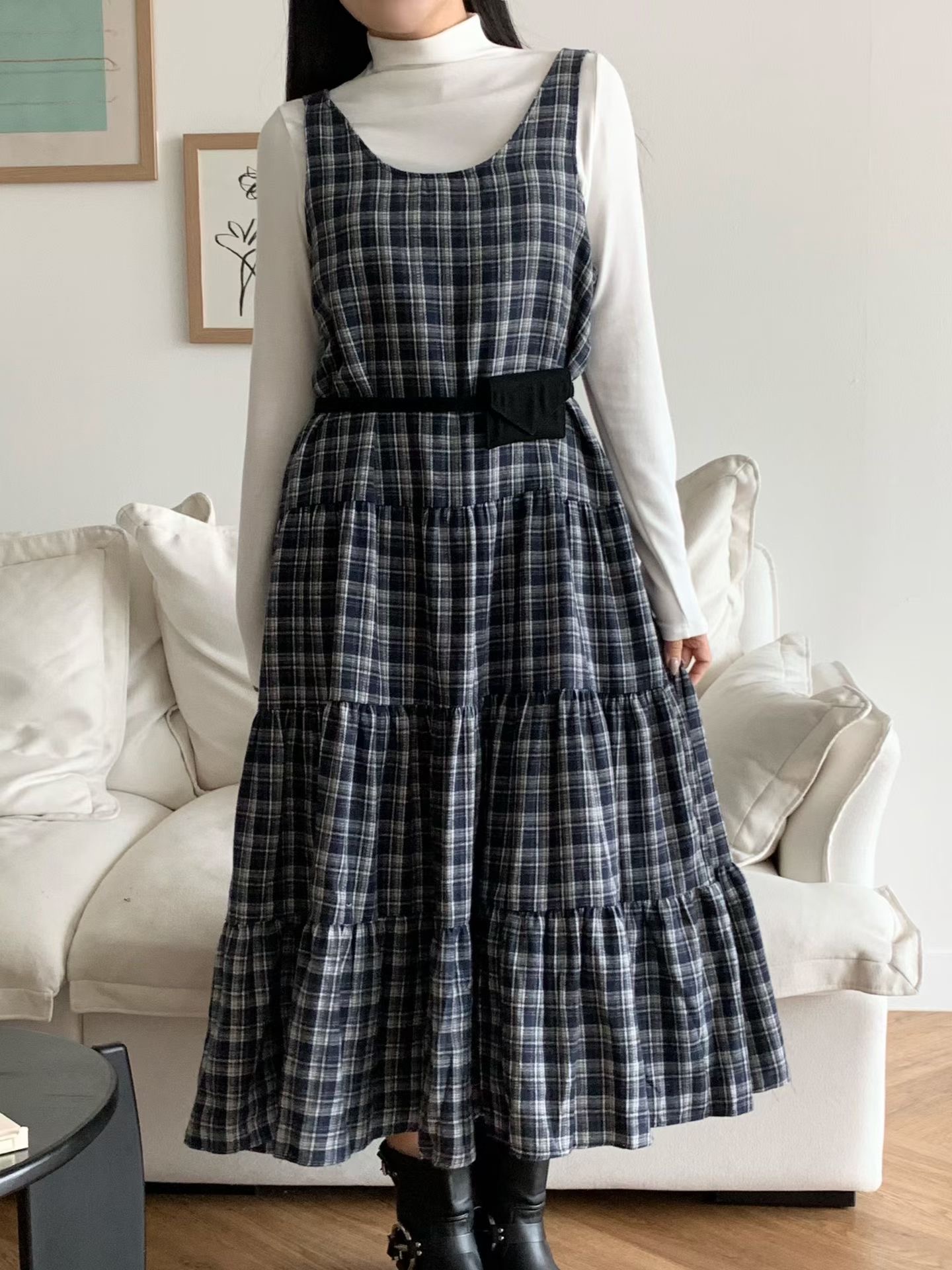 BRAND MARKET-브랜드마켓-T東大門代購女裝新品職業連衣裙BRAND MARKET-2件起連衣裙圖色1