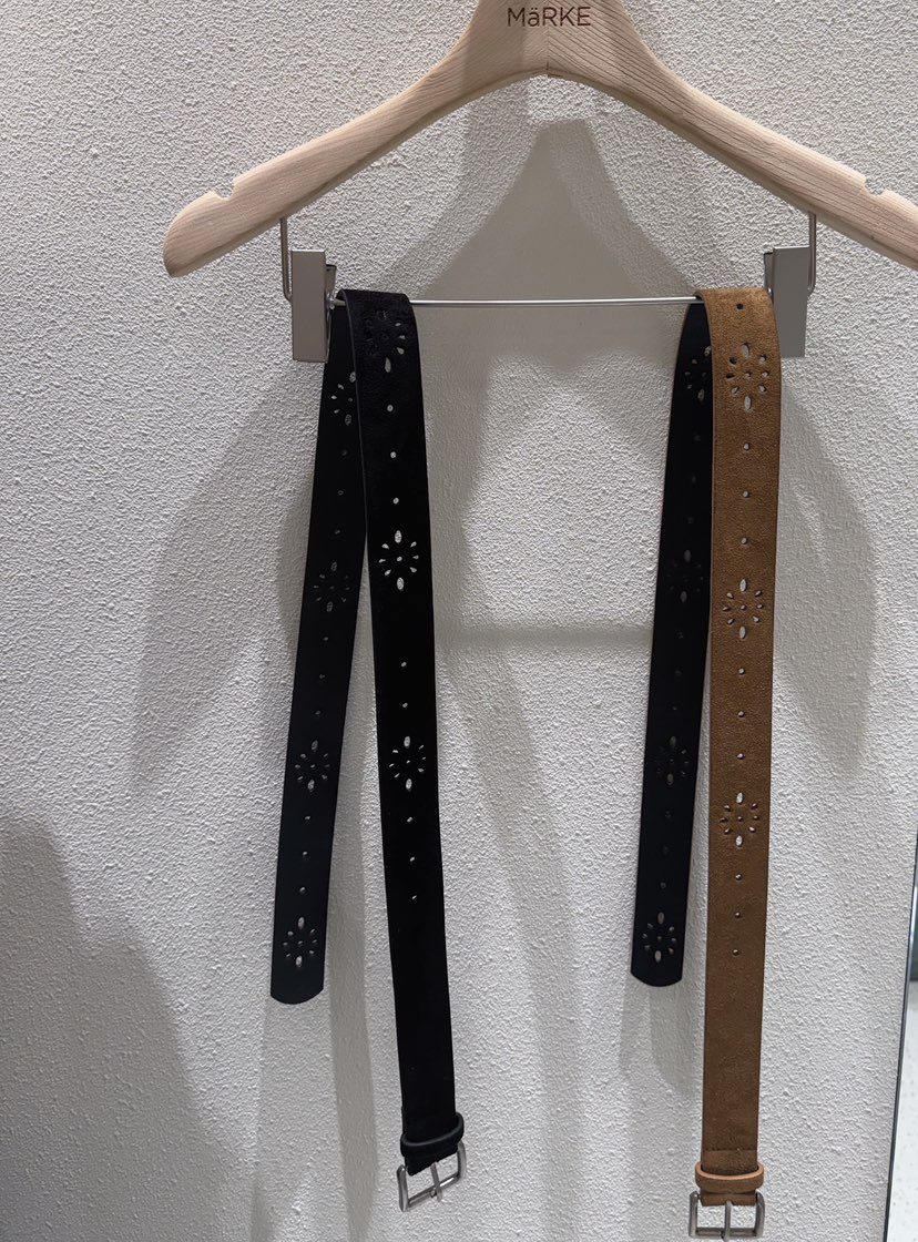 MARKE-P東大門代購女裝新款職業熱賣真品時尚腰帶腰帶麂皮MARKE-P腰帶