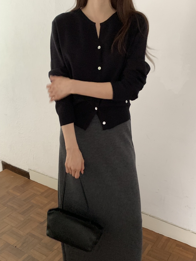NOTICE東大門直郵女裝新款熱賣休閑人氣職業時尚針織衫開衫NOTICE針織衫