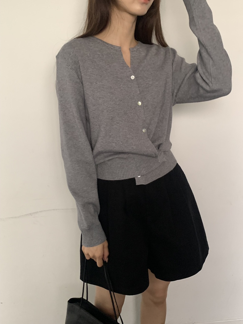 NOTICE東大門直郵女裝新款熱賣休閑人氣職業時尚針織衫開衫NOTICE針織衫