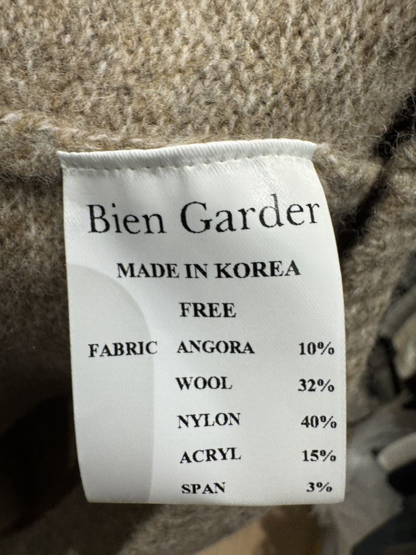 BIEN GARDER東大門代購女士新款推薦吊帶背心安哥拉拉鏈BIEN GARDER吊帶/背心