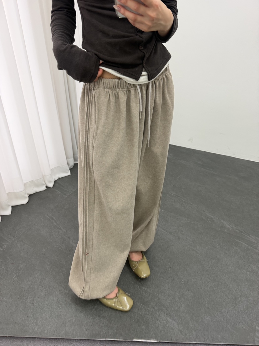 UNA/THE MAY東大門代購女士新款人氣時尚休閑休閑褲褶裥THEMAY/UNA休閑褲圖色2