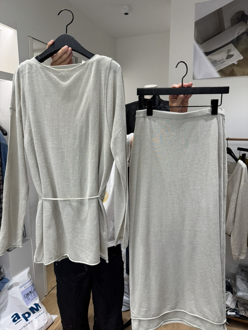 BIEN GARDER東大門代購女裝新品真品時尚熱賣套裝含腰繩BIEN GARDER套裝
