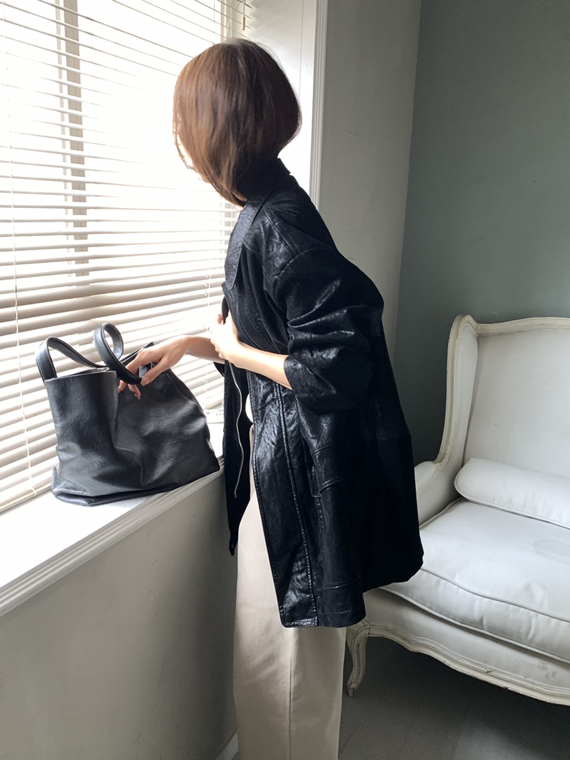 NOTICE東大門實拍女士新品職業推薦時尚熱賣休閑真品皮衣NOTICE皮衣