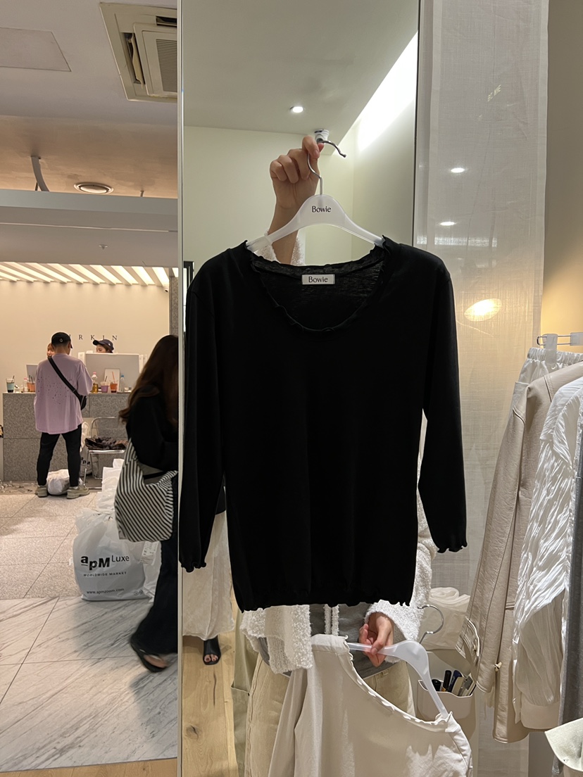 BOWIE東大門直郵女士新品休閑推薦熱賣人氣真品時尚職業T恤BOWIET恤圖色3