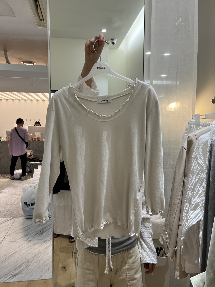 BOWIE東大門直郵女士新品休閑推薦熱賣人氣真品時尚職業T恤BOWIET恤圖色4