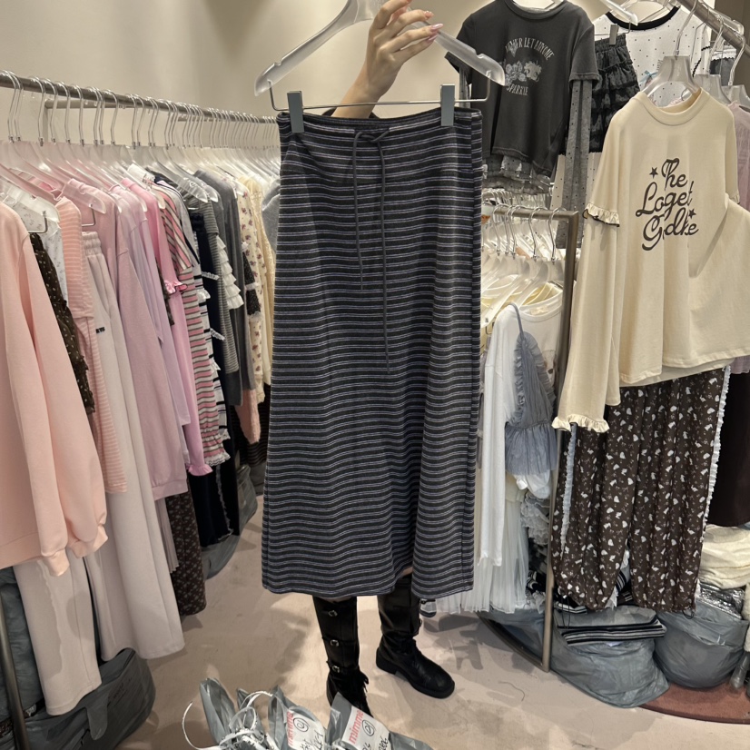 MIMME/LOOKK東大門實拍女士新品職業推薦休閑人氣時尚長裙MIMME/LOOKK長裙圖色1