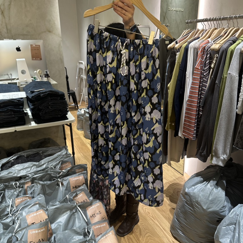 URBANE-P東大門代購女裝新品人氣真品推薦休閑熱賣時尚長裙URBANE-P長裙圖色2
