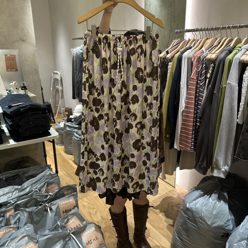 URBANE-P東大門代購女裝新品人氣真品推薦休閑熱賣時尚長裙URBANE-P長裙圖色3