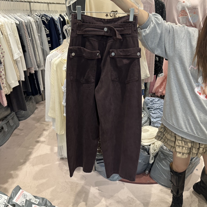 MIMME/LOOKK韓國代購女士新品真品推薦人氣熱賣休閑休閑褲MIMME/LOOKK休閑褲
