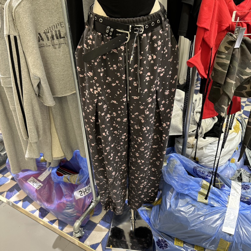 AMOUR東大門實拍女士新款熱賣推薦休閑真品休閑褲不含腰帶AMOUR休閑褲圖色1