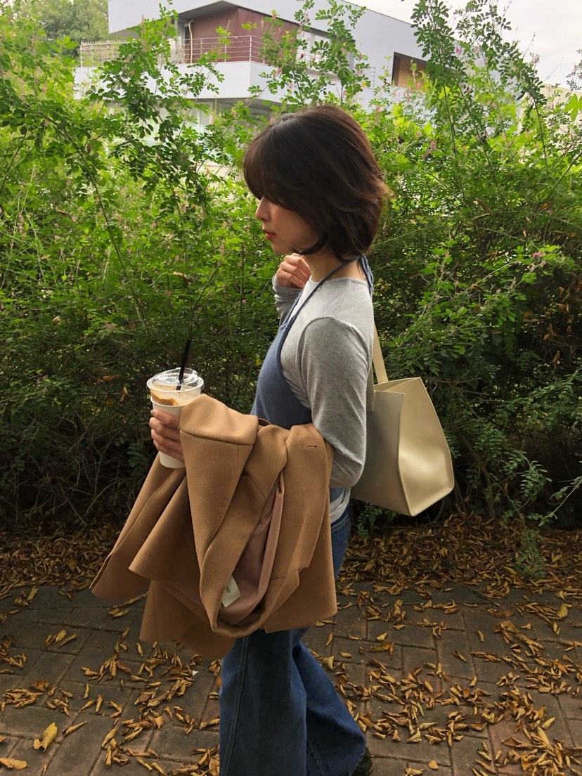 ERUME東大門實拍女士新款推薦熱賣休閑人氣時尚真品長袖T恤ERUME長袖T恤