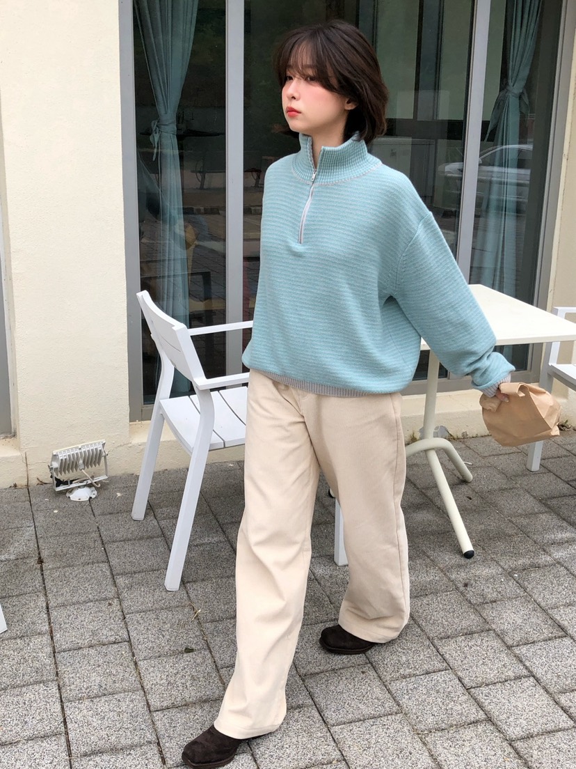 ERUME韓國直郵女裝新品熱賣人氣推薦時尚真品針織衫防風衣ERUME針織衫