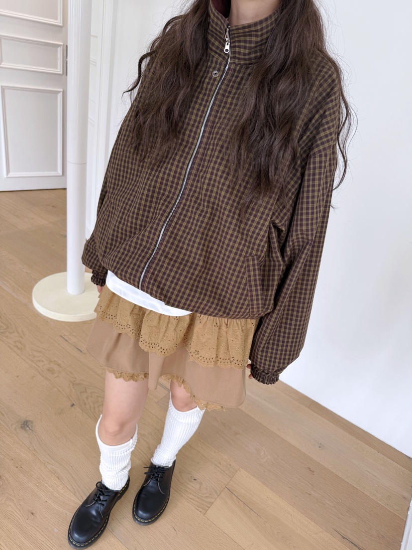 HEYJUDE東大門實拍女裝新款人氣休閑推薦時尚熱賣夾克雙面HEYJUDE夾克
