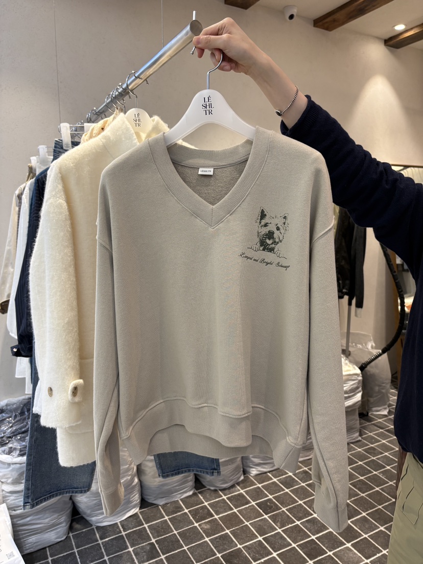 CREAM-P/LESHLTR東大門直郵女士新款真品時尚推薦熱賣衛衣CREAM-P/LESHLTR衛衣圖色2