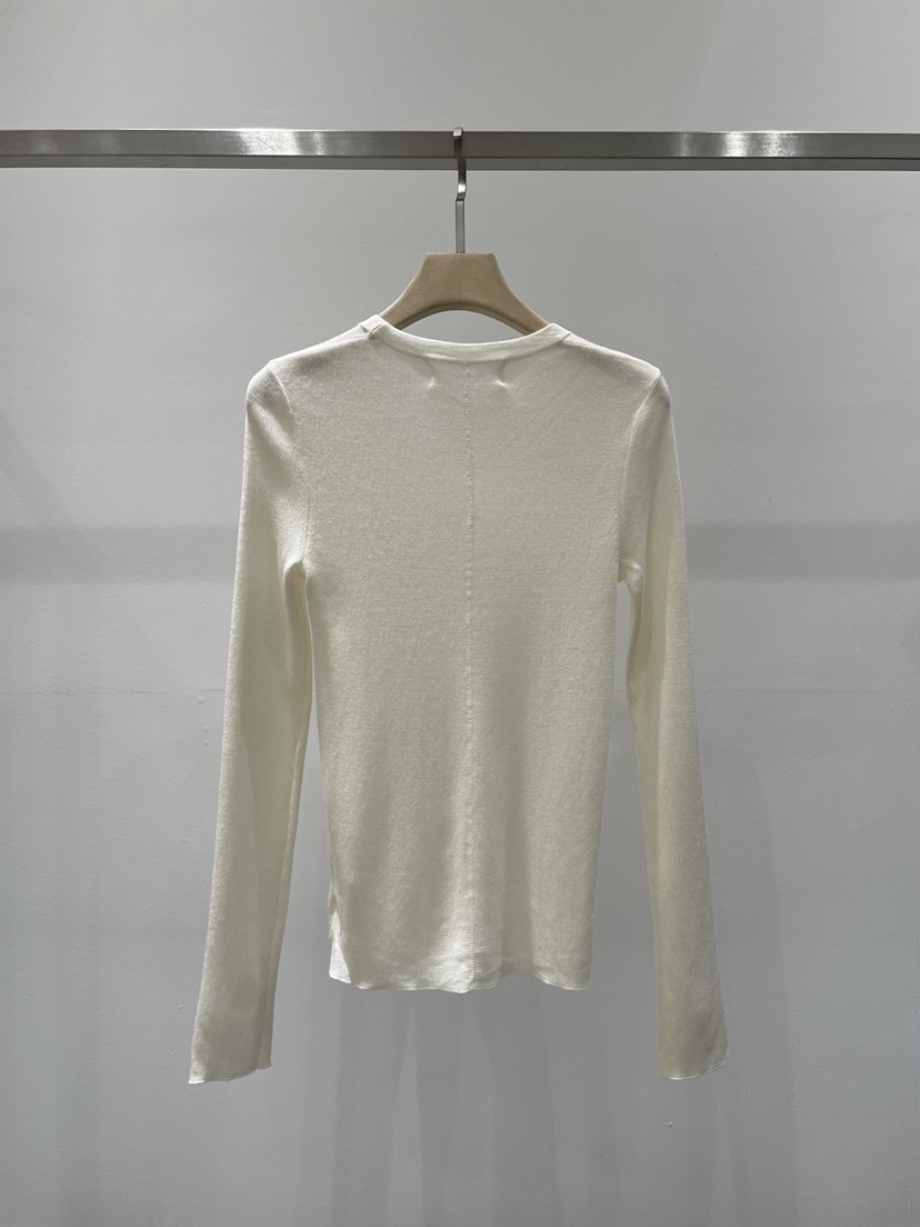 RE STYLE-Q東大門直郵女裝新品休閑推薦真品長袖T恤羅紋RE STYLE長袖T恤