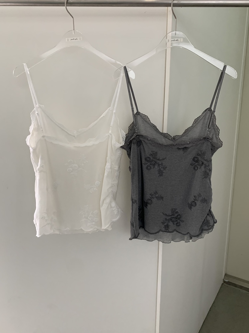 SHOP POSTER東大門實拍女裝新款推薦真品吊帶背心蕾絲無袖SHOP POSTER吊帶/背心