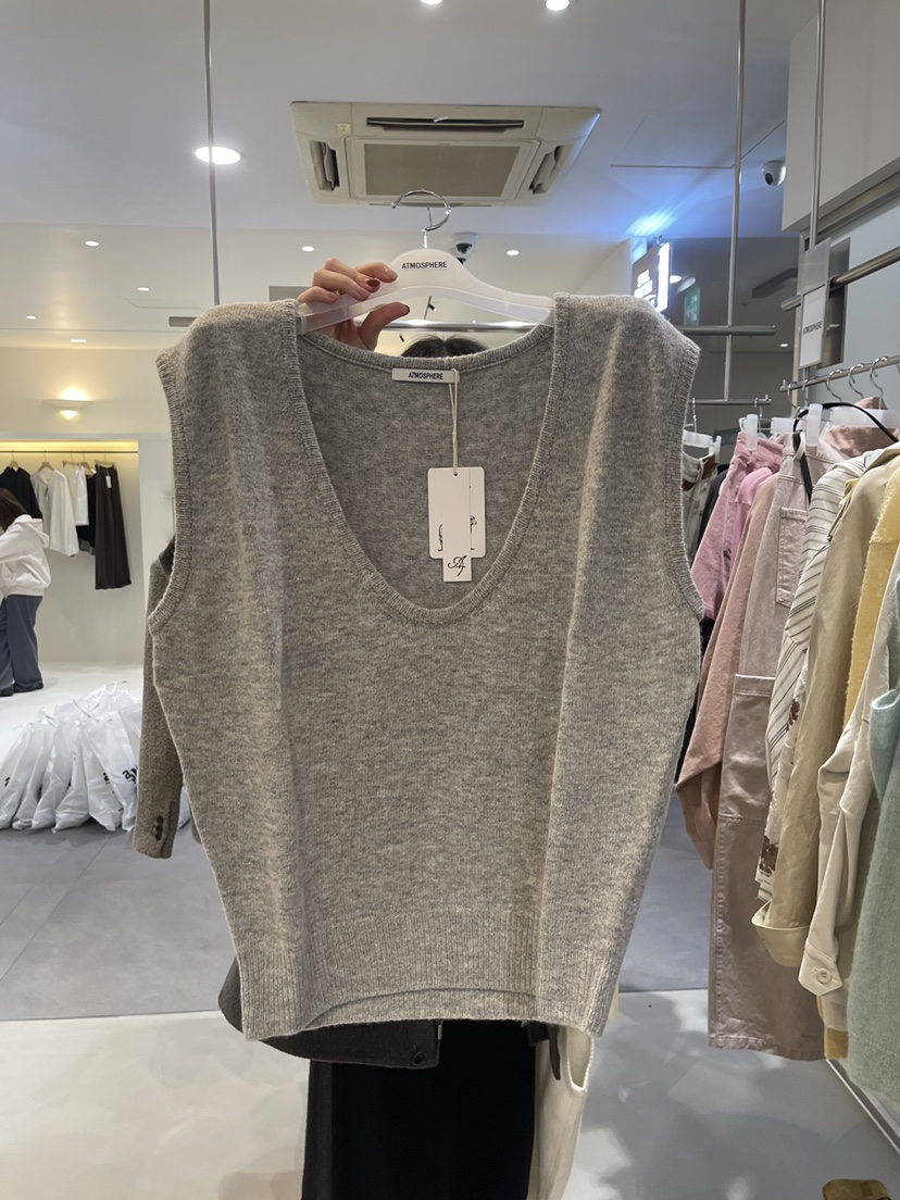 ATMOSPHERE東大門實拍女士新品時尚推薦真品休閑吊帶背心ATMOSPHERE吊帶/背心圖色2