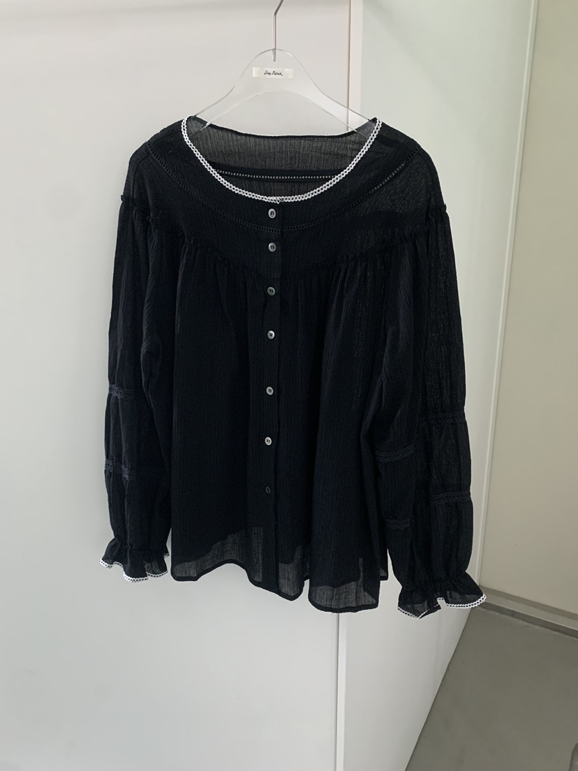 SHOP POSTER東大門代購女士新款人氣真品推薦襯衫蕾絲衫SHOP POSTER襯衫/蕾絲衫圖色2