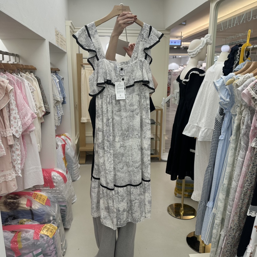 LUNALUZ-P東大門實拍女裝新品人氣休閑推薦時尚熱賣睡衣LUNALUZ睡衣