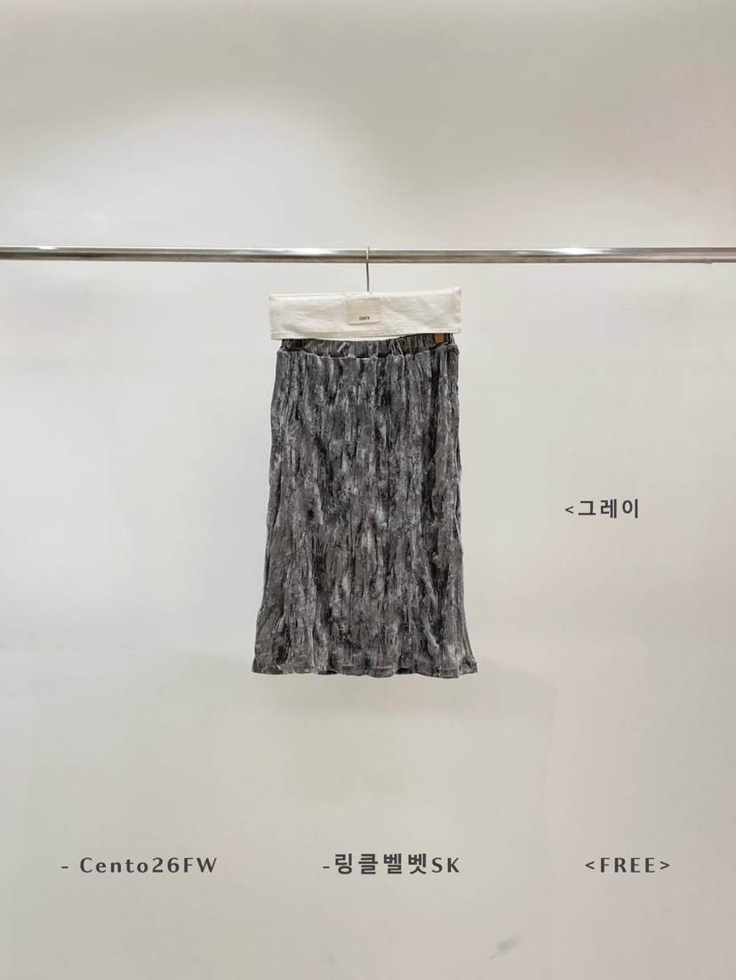 CENTO韓國代購女士新品時尚人氣推薦半身裙中短裙天鵝絨短款CENTO半身裙/中短裙圖色2
