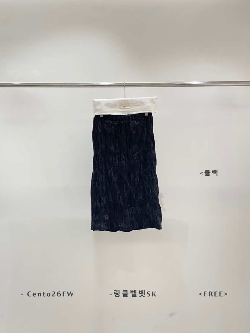 CENTO韓國代購女士新品時尚人氣推薦半身裙中短裙天鵝絨短款CENTO半身裙/中短裙圖色4黑色
