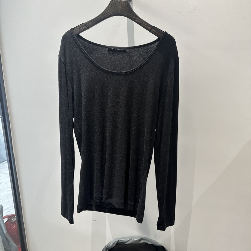 JANE BIRKIN韓國直郵女裝新品推薦人氣休閑時尚熱賣長袖T恤JANE BIRKIN設計師品牌長袖T恤圖色4黑色