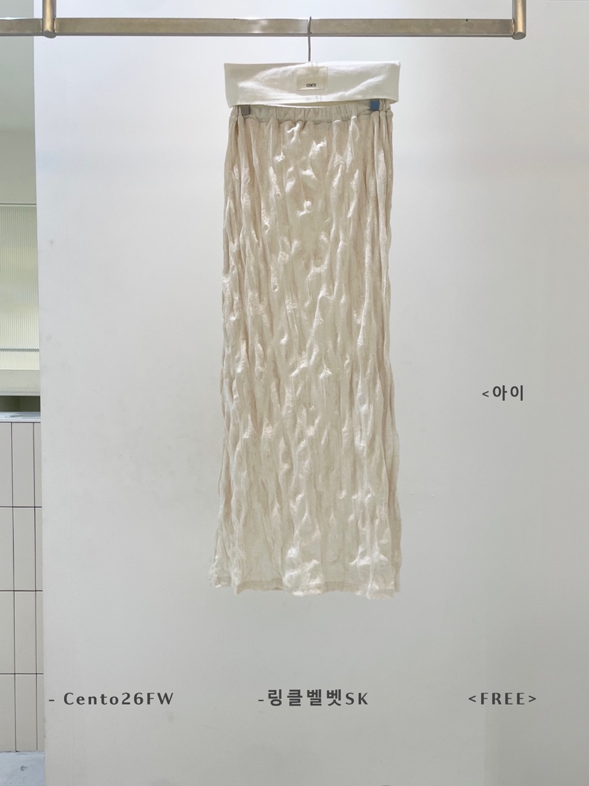 CENTO韓國直郵女裝新款真品時尚休閑人氣推薦長裙天鵝絨長款CENTO長裙圖色1