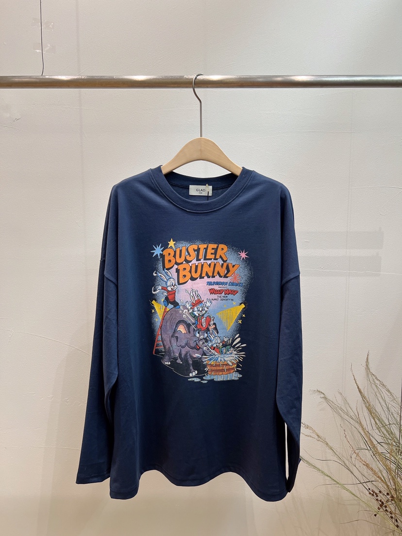 GLAD SOME東大門代購女士新品休閑人氣推薦時尚真品長袖T恤GLAD SOME長袖T恤圖色2