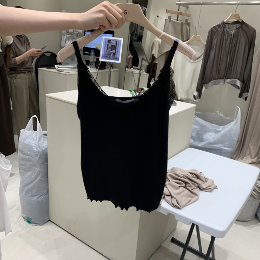 G.I-L東大門代購女裝新款休閑時尚熱賣推薦人氣吊帶背心G.I-L吊帶/背心圖色2黑