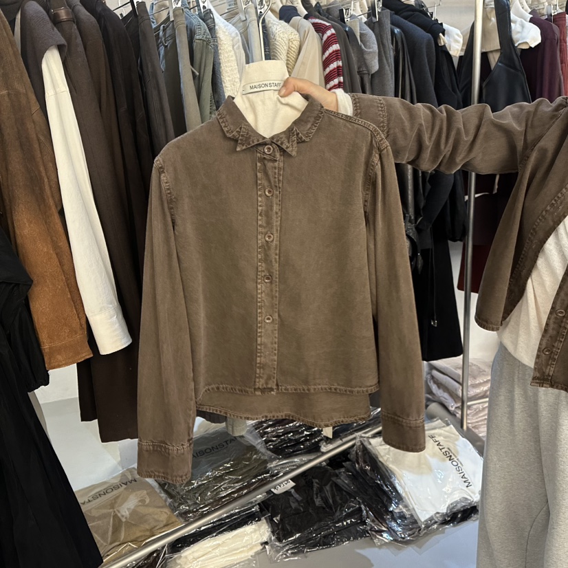 DOUBLE STANDARD/LE SMOKING/MAISONSTAFF東大門代購女士新品推薦夾克MAISONSTAFF夾克圖色1